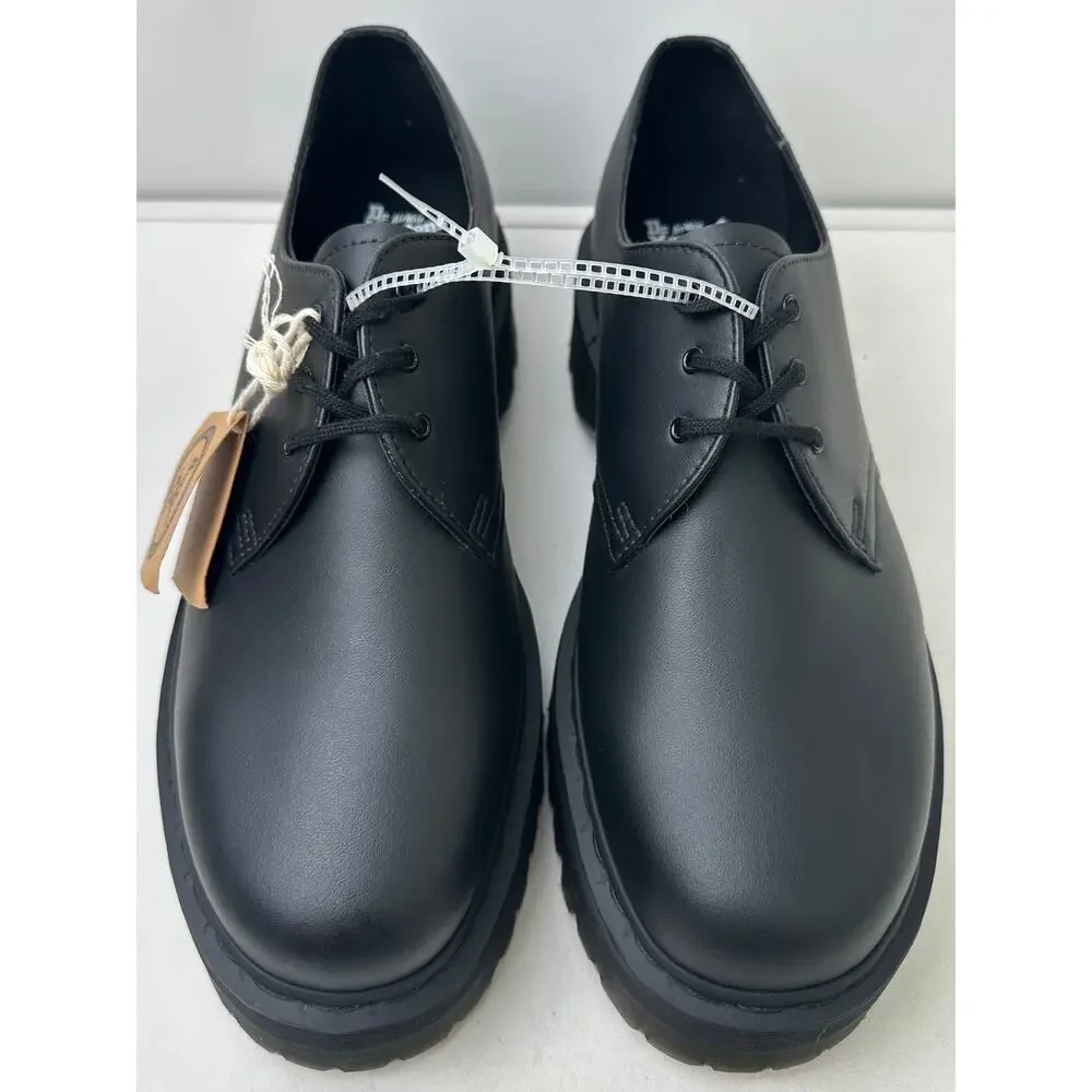 Dr. Martens Vegan 1461 Quad Mono Platform Oxfords Men's Sz 13 NWT